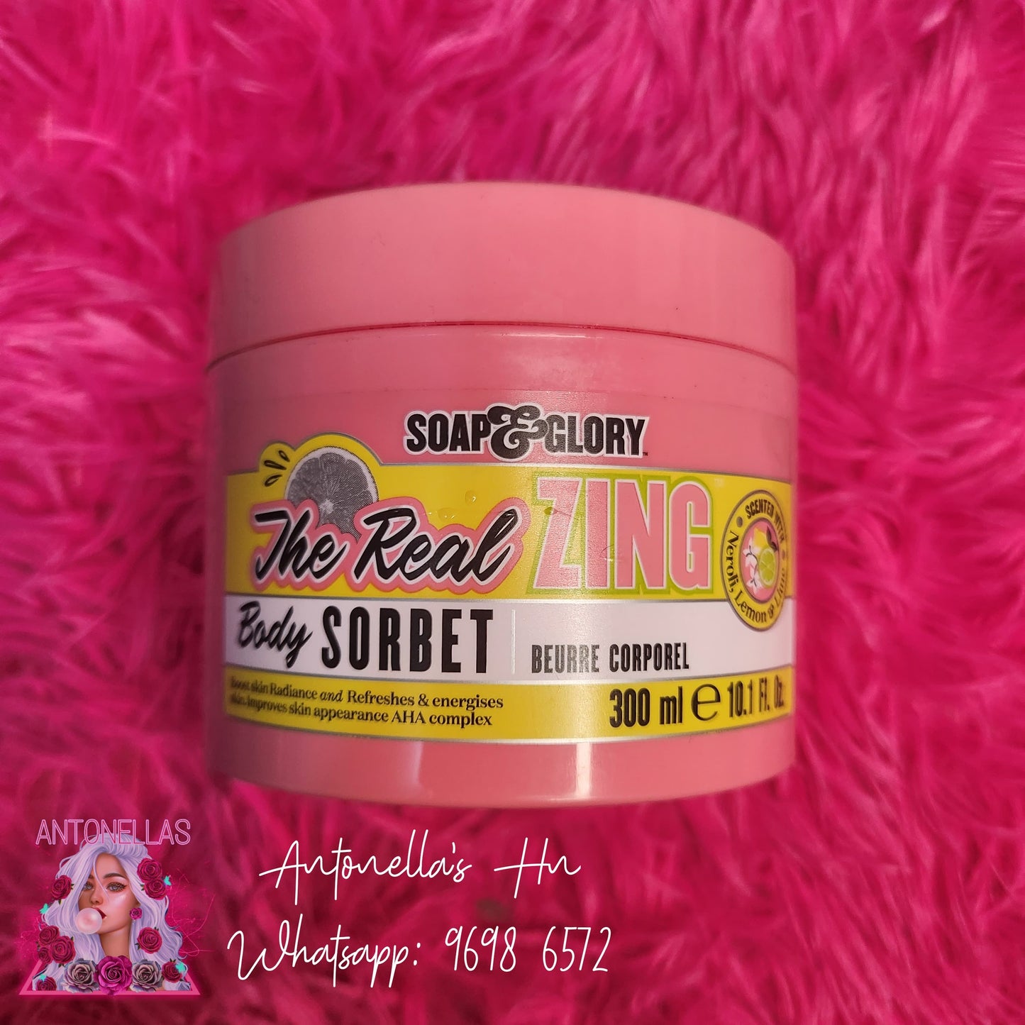 Soap & Glory The Real Body Sorbet ZING 300ml - Crema Hidratante