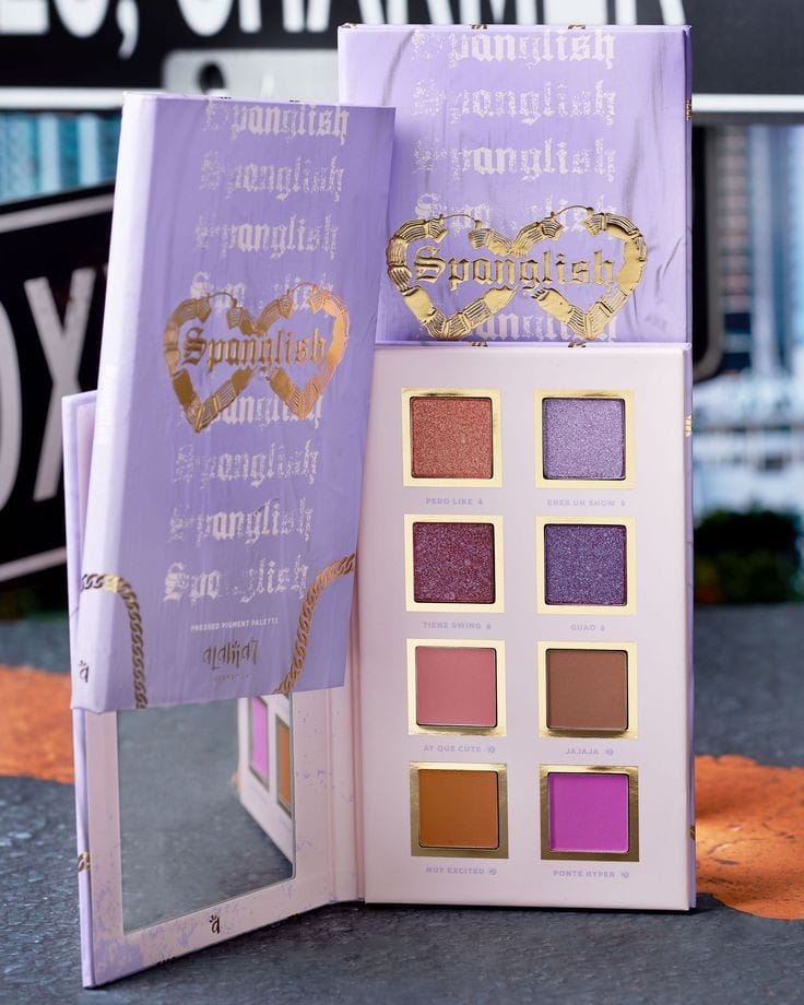 ALAMAR COSMETICS Spanglish Pressed Pigment - Paleta de Sombras Pigmento para Ojos