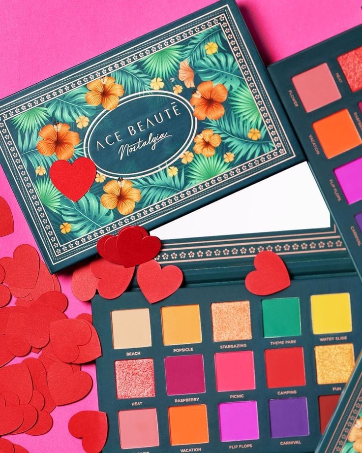ACE BEAUTE Nostalgia Palette - Paleta de Sombras para Ojos