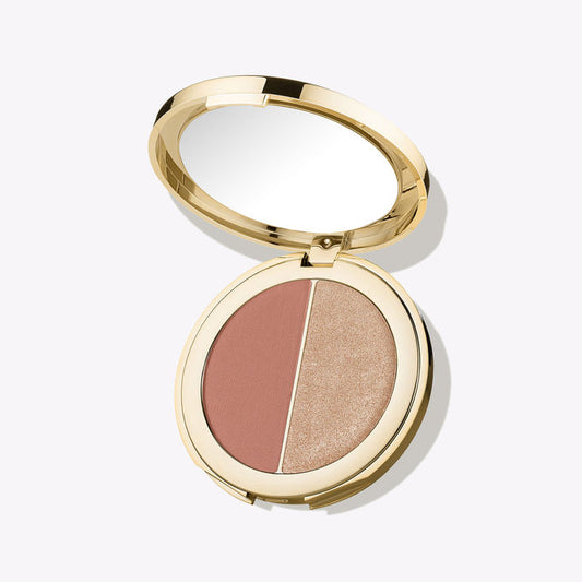 TARTE Blush And Glow - Blush & Highlighter Tono RoseGold FULL SIZE - Duo de Rubor e Iluminador