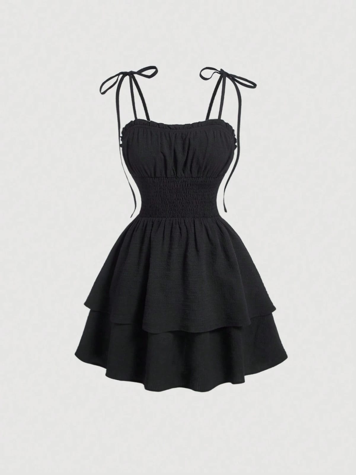 Vestido Negro - Stretch - Talla XL