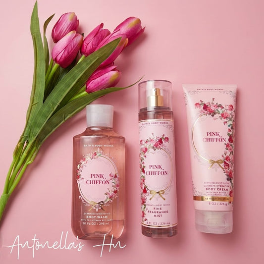 BATH & BODY WORKS Colección PINK CHIFFON