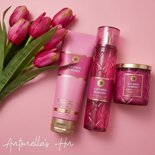 BATH & BODY WORKS Colección COVERED IN ROSES