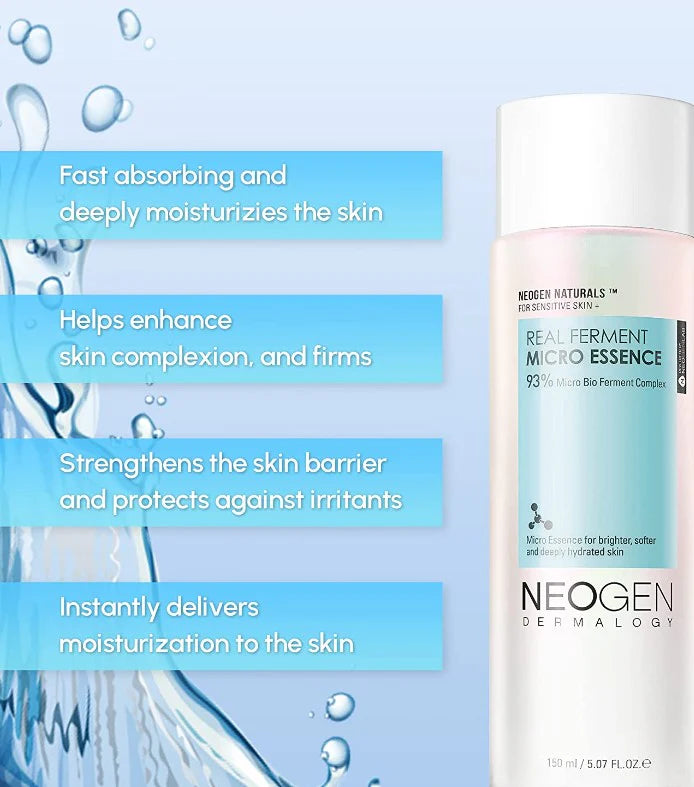 Neogen Real Ferment Micro Essence 20ml - Esencia Hidrantante e iluminadora