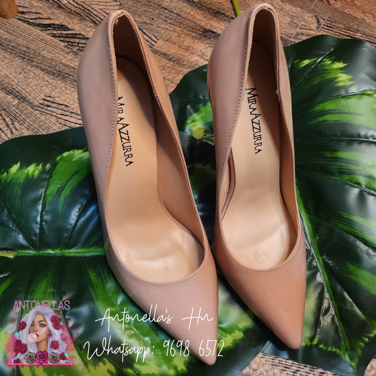 Stilettos Rosa Nude -Sharol - Talla 7