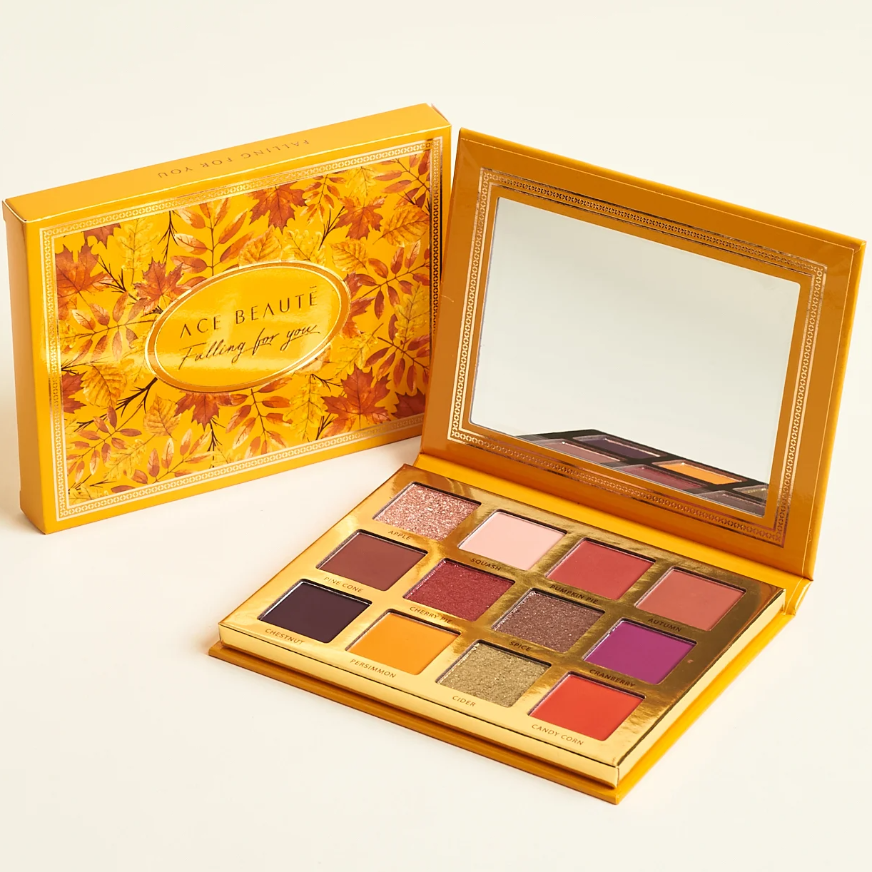 ACE BEUTE Falling for  you EyeShadow Palette- Paleta de Sombras para Ojos