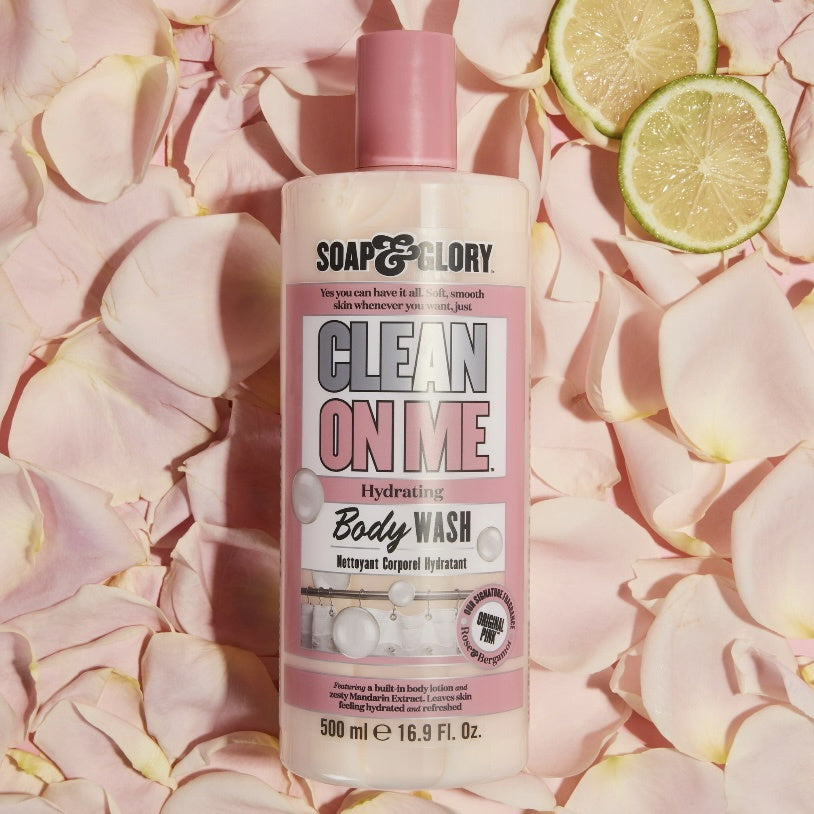 Soap & Glory Clean on Me Body Wash 500ml - Jabon para el Cuerpo