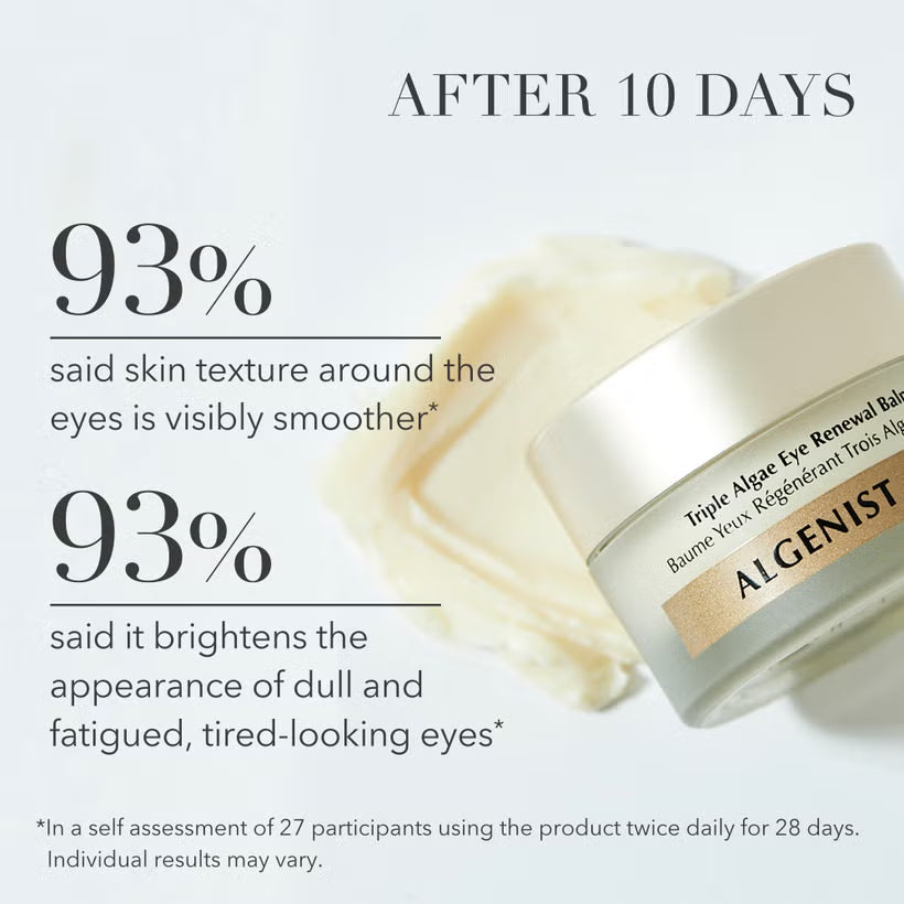 Algenist Triple Eye Renewal Balm 15ml -Crema Regeneradora para Ojos