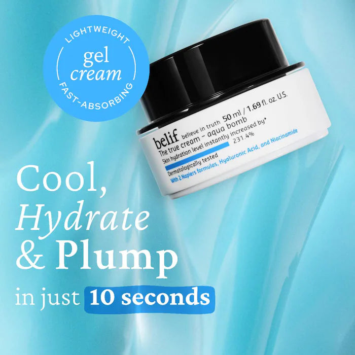 Belif The True Cream Aqua Bomb 10ml - Crema Hidratante a base de Agua