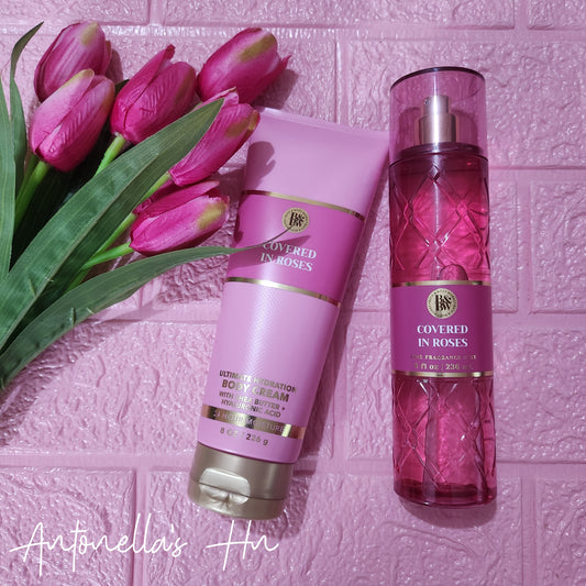 BATH & BODY WORKS Set COVERED IN ROSES