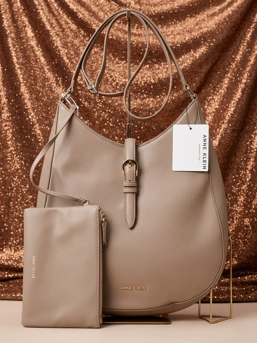 ANNE KLEIN Cartera Color Beige