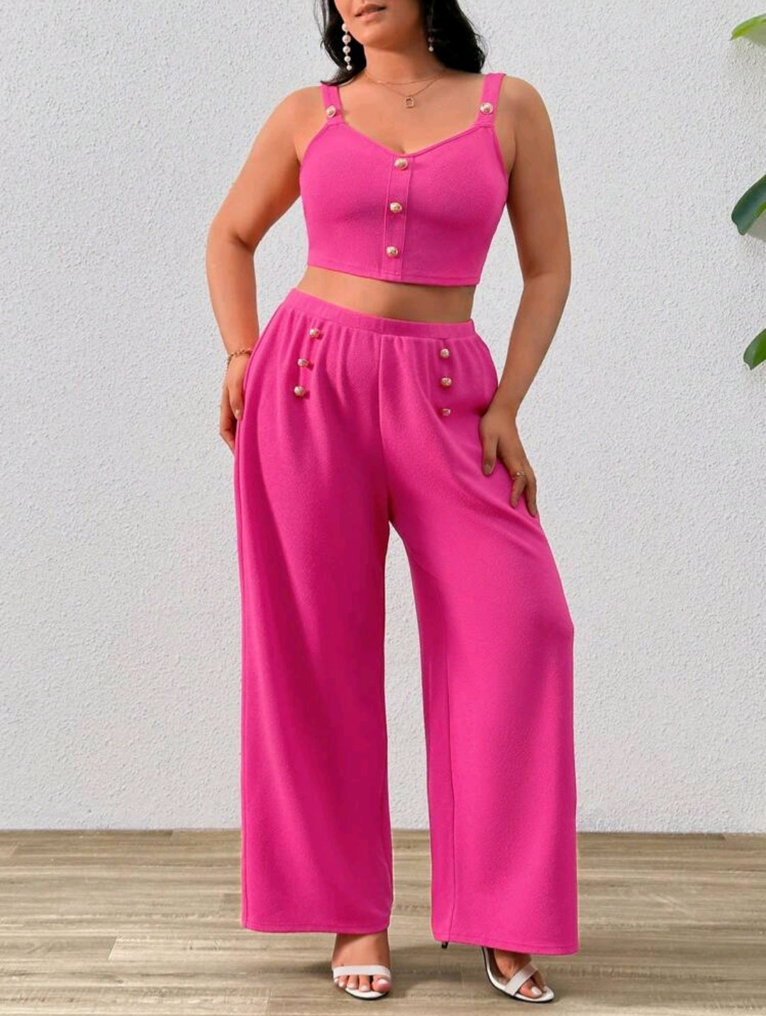 Coordinado Fuscia - Stretch - Talla XL