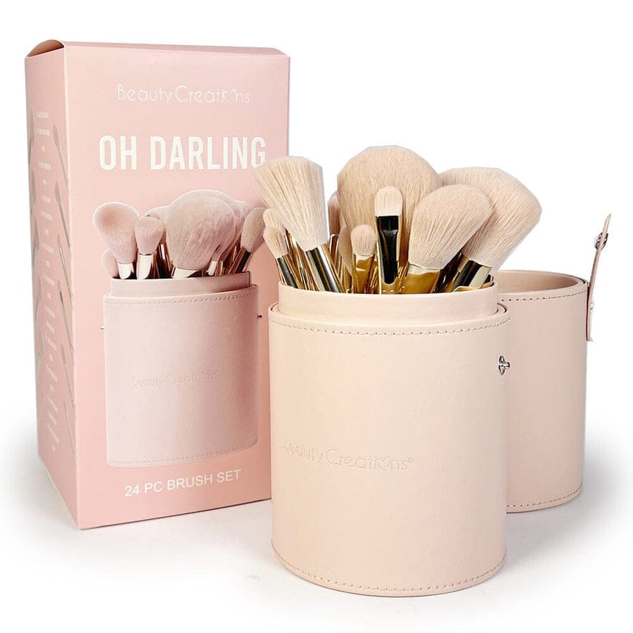 BEAUTY CREATIONS 24 Piece Brush Collection con Estuche