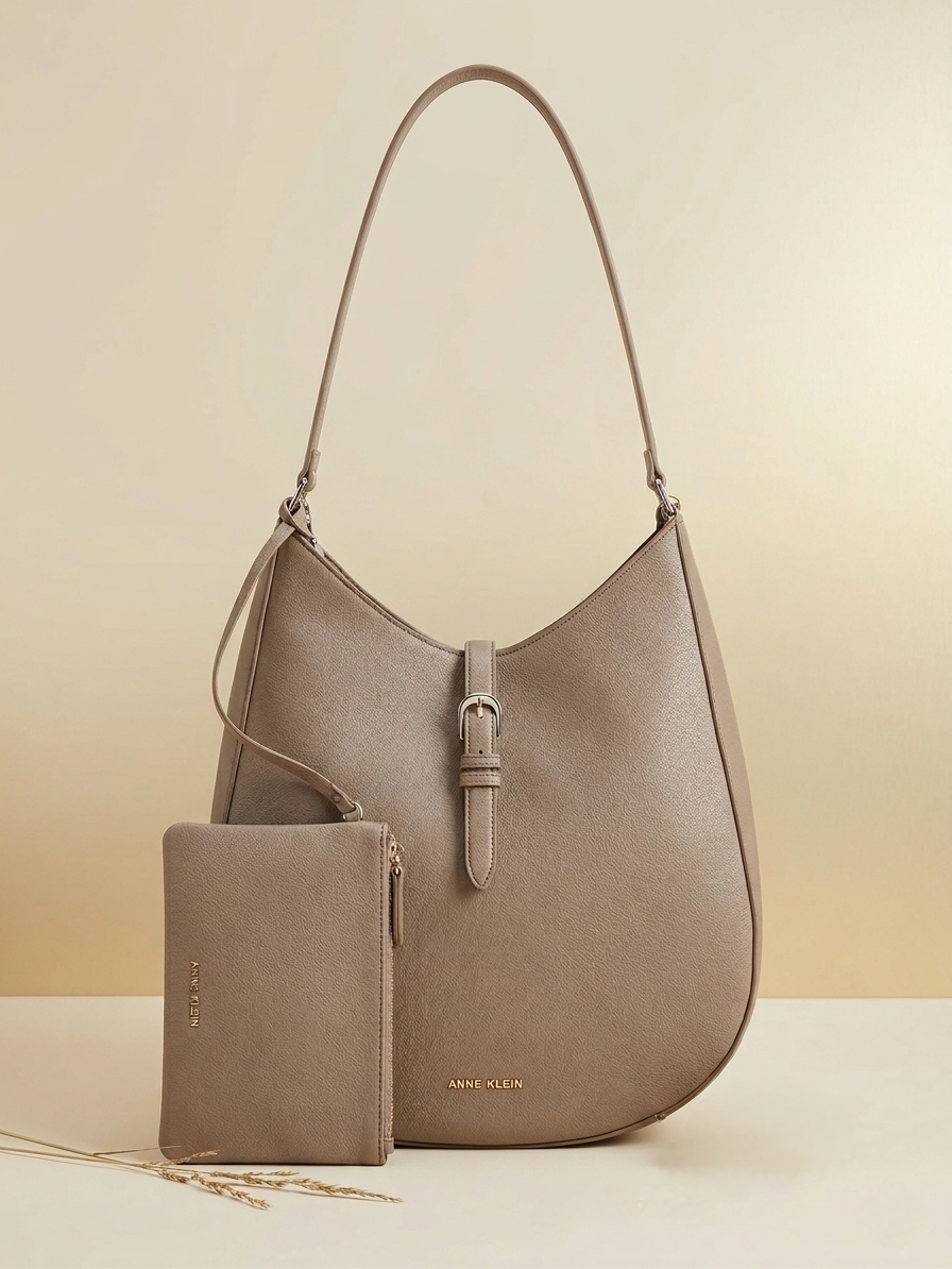 ANNE KLEIN Cartera Color Beige